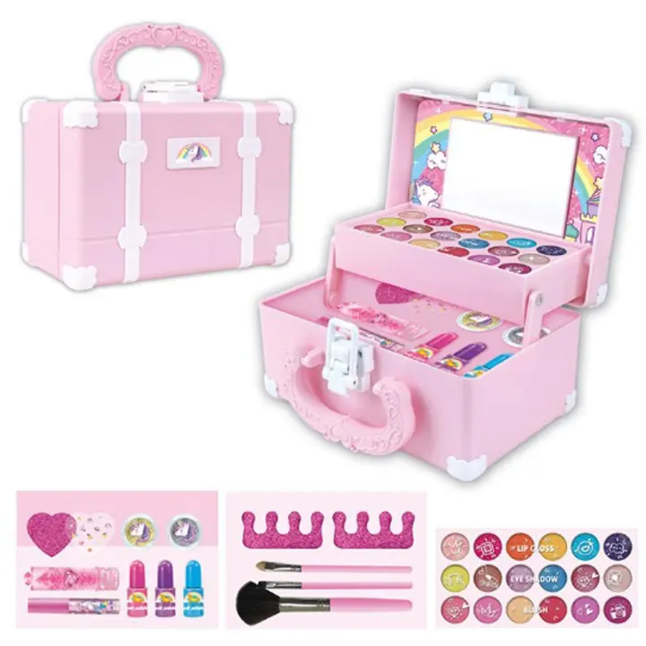 Niños maquillaje sombra de ojos kit jugar Casa Juguetes - 1