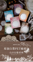 Yoofun 30pcs Pegatinas De Encaje Kawaii Para Decoración DIY Marco De Corazón Vintage Para Arte Manualidades Y Scrapbooking - details 0