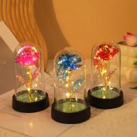 Rosa Artificial De 16CM Con LED Flores Creativas Para Decoración De Hogar Regalos Para San Valentín Día De La Madre Bodas - details 7