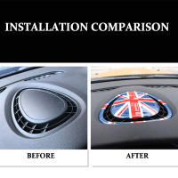 Cubierta De Consola Central Para Coche Mini Cooper F54 F55 F56 F57 Con Estampado De Bandera Jaque Union Accesorios Decorativos Para Ventilador Del Tablero - details 1