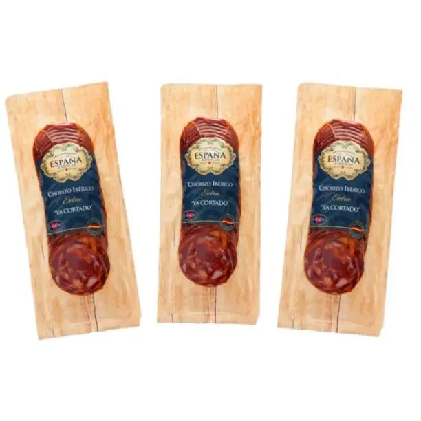 CHORIZO IBERICO ESPAÑA E HIJOS 3 SOBRES 200G  TOTAL 600G - 1