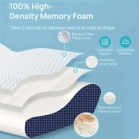 Almohada De Memoria Para El Cuello 1pc Soporte De Cuello Para Dormir Adecuada Para Lados Espalda Y Estómago Mejora El Sueño - details 4