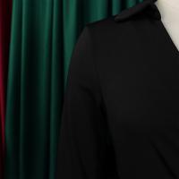 Vestido Elegante Para Oficina Para Mujer Cuello Redondo V Cintura Ajustada Pleated Midi Formal Business Work Dress OL - details 33