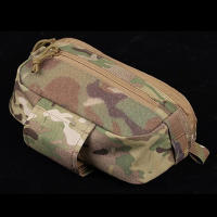 Bolsa De Hombro Compacta Para Cinturón Integrada Con Chaleco De Porta Placa Para Airsoft En MC Negro Verde De Rango Café - details 7