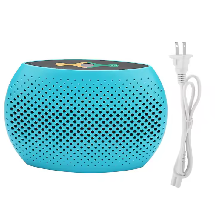 Mini Portable Dehumidifier for Closet Car Drawer - Super Quiet and Efficient (US Plug) - 1