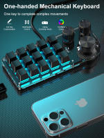 Teclado De Programación Macro Bluetooth Para Juegos RGB Intercambiable Teclado Mini Para PS AI Pintura IPAD MINI Conectividad Bluetooth/USB Sin Soporte Para Muñeca - details 3