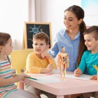 Modelo de esqueleto infantil desmontable de anatomía humana y torso, esqueleto científico del cuerpo humano, juguete educativo, regalo, cognición STEM - details 2