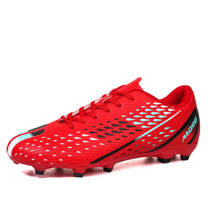 Zapatos De Fútbol Deportivos Con Estud De Plástico Para Césped Sintético Talla 36-45 Botas De Combate De Moda Naranja Para Hombres Y Mujeres - 1