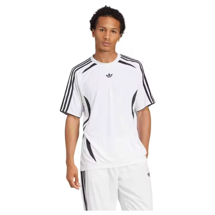 Camiseta de Manga Corta Adidas Adicolor Teamgeist para hombre en color blanco - 1
