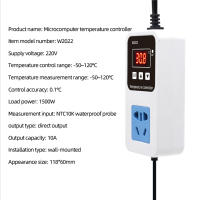 Controlador De Temperatura Inteligente LED Digital 1500W Preciso W2022 AC110/220V Para Hogar Sin Cable De Interfaz - details 1