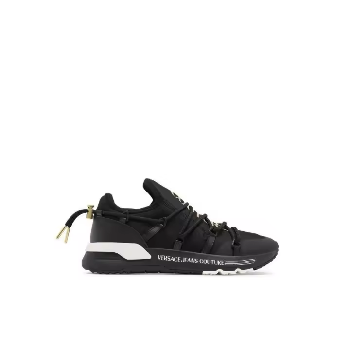 Versace 77YA3SA6 ZS915  Zapatillas Bajas Hombre Negro - 1