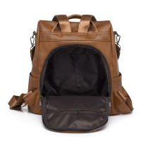 Mochipa de viaje para Mujer, Bolso de hombro de PU de gran capacidad, mochila de Ocio para Viajes al Aire Libre (Blanco) - details 2