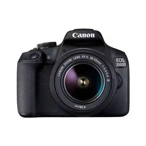 CANON EOS 2000D + 18-55MM DC III + FUNDA + SD 16GB - 1