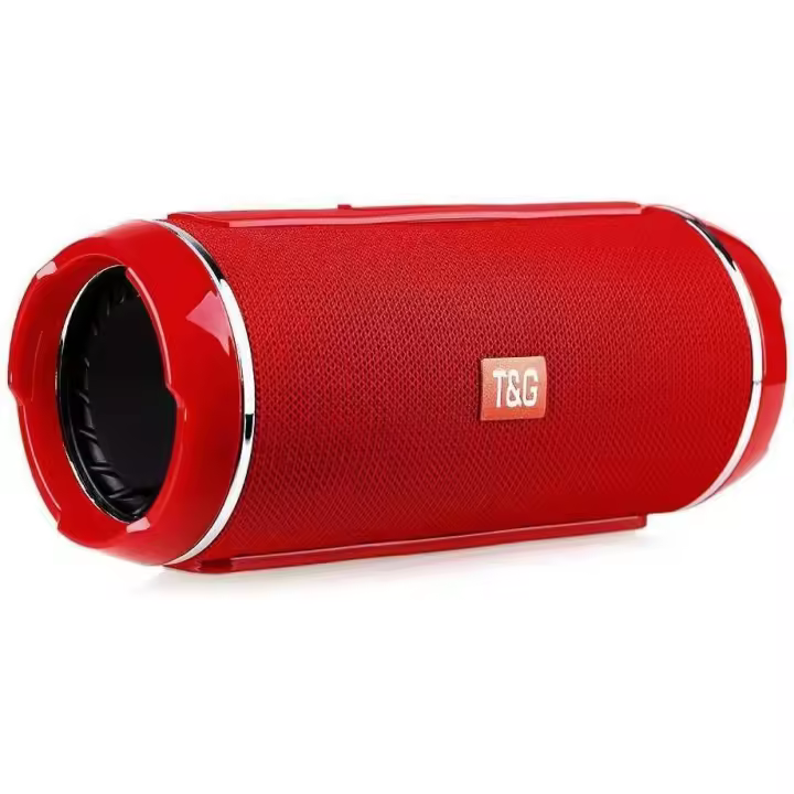 T&G Altavoz Bluetooth inalámbrico TG116, altavoz de bluetooth con graves, compatible, USB, resistente al agua, para exteriores, c ompatible con AUX, TF, Radio FM, Subwoofer Altavoz portatil - 1