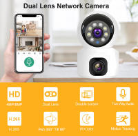 Cámara IP 4G Con Doble Lente Y Visión Nocturna Para Monitor De Bebé Interior Seguridad CCTV Detección De Humanos Cámara De Video Bidireccional Protección De Seguridad - details 0