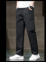 Pantalones Casuales Para Hombre Primavera Verano Mallas De Hielo Delgados Secado Rápido Estilo Clásico Trousers Moda Masculina - details 3