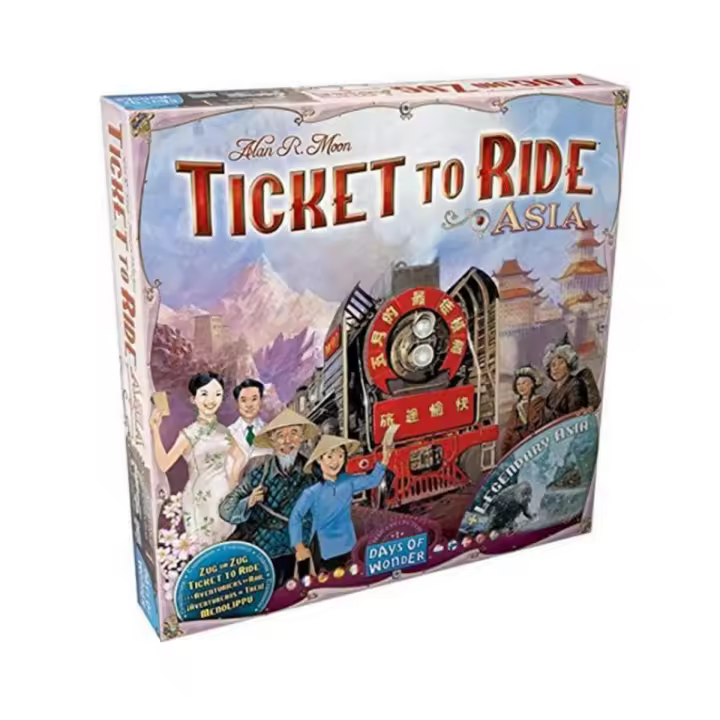 Asmodee - ¡Aventureros al Tren! Asia - 1