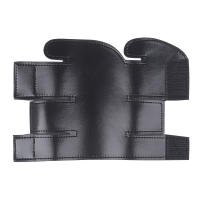 Protector De Valvula De Trompeta En Cuero PU Funda Protectora Conveniente Y Rápida Para Trompeta Color Negro - details 4