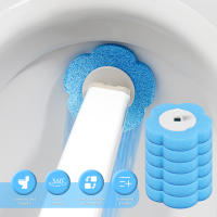 Cepillo De Inodoro Desechable Con Mango Largo Y Cabeza De Esponja Para Limpieza Profunda De Baño Accesorios De Inodoro Kit De Limpieza Ecológico 18/36 Piezas - details 2