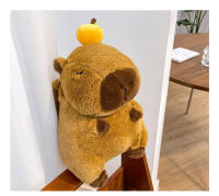 Mochila De Peluche Capybara Kawaii Moda Muñeco De Peluche Bolsa Para Niños Bolsa De Hombro Mini Mochila Regalo Para Novia - details 21