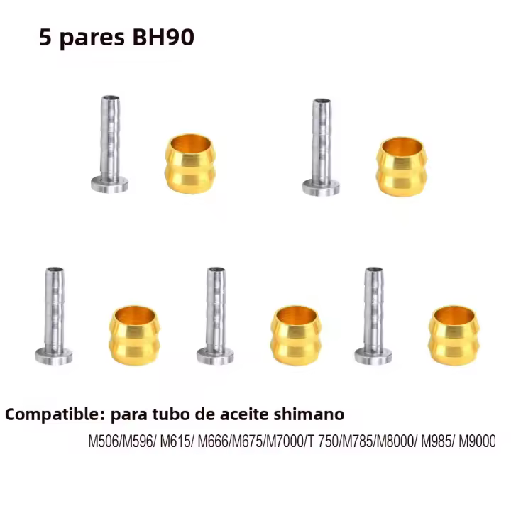 Punta De Aceite Para Bicicleta De Montaña Compatible Con SHIMANO DEORE BH90 BH59 SRAM MAGURA Conector De Tubo De Freno - 1