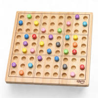 Sudoku de Madera en Caja de Metal Cayro. Ensamblaje Magnético - details 1