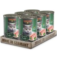 Pack 6X400 Gr - Leonardo Pato comida humeda en lata para gatos adultos - details 0