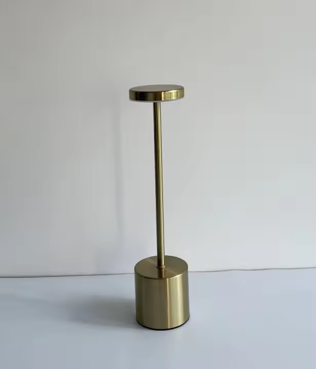 Lámpara De Mesa LED Recargable Tipo C Con Interruptor Táctil Luz Nocturna Portátil Para Decoración De Club Bar Sala Exterior 3 Colores - 1