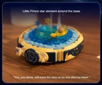 Bloques De Construcción De Sueño Eterno Rosa Le Petit Prince Con Cubierta Antipolvo Juguete De Puzzle Para Decoración De Escritorio Regalo De Cumpleaños Para Adultos - details 13