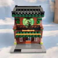Kit De Bloques Micro De Arquitectura Para Niñas Y Niños Modelo De Casa De Tienda Clásico Regalo Para Niños Edad 6-12 Años Plástico ABS Sin Batería - details 3