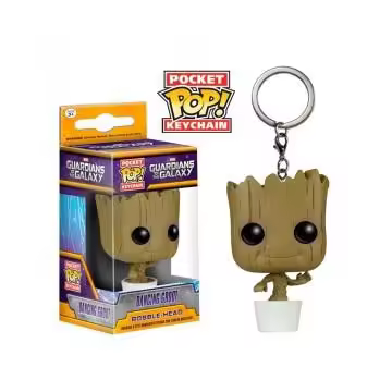 Funko Pocket Pop Guardianes de la Galaxia Dancing Groot - Llavero Coleccionable - 1