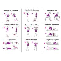 Banda De Resistencia De Goma Para Yoga Y Pilates Ejercicios De Expansión De Cintura Equipo De Fitness Elásticas Para Bodybuilding - details 5