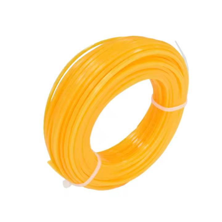 LUSQI Línea De Tijeras De Grama Cuadrada 20m*2mm Nylon Para Cortacésped Accesorio De Cabeza De Hoja De Motosierra - 1