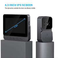 4.3 Inch 2.4G Video Doorbell Wireless HD Screen Camera Security Smart Home Door Bell Infrared night vision Intercom for Home - details 5