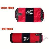 Bolsa De Golpes Pesada Para Boxeo Con Gancho Para Techo Y Cadena De Acero Para Entrenamiento De Fitness MMA Kickboxing Muay Thai Karate Taekwondo Roja - details 7