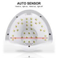 LNWPYH Lámpara LED UV Profesional Para Uñas Secador De Uñas Para El Hogar Con 36 Lámparas Para Gel De Uñas Y Manicura Equipamiento De Uñas Tamaño 18.7*17.6 * 8.5cm - details 5