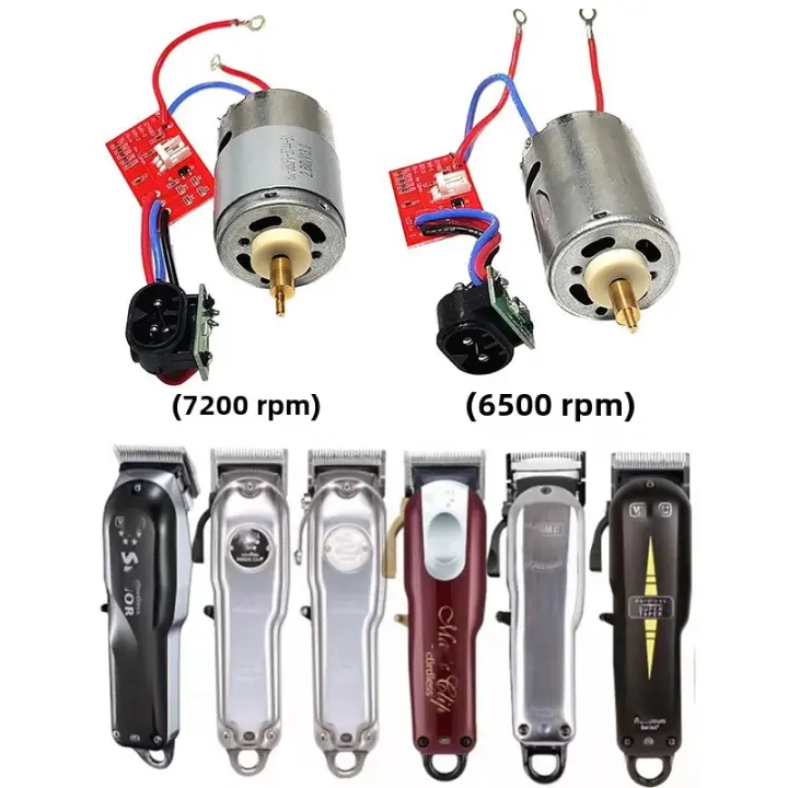 Kit De Placa Base Para Afeitadora Profesional De Hombres 3.6V 6500RPM 7200RPM Con Plug De Cola Accesorios Para Wahl 8504/8148/8591 - 1