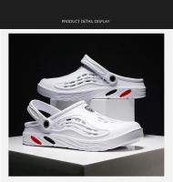 Zapatillas De Hombre Clog Sandalias De Verano Grandes Tamaño Zapatos Para Jardín Playa Comodidad En El Uso Material EVA - details 11