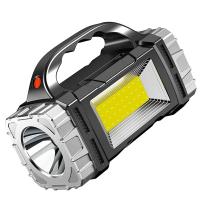 Linterna LED Recargable De Alta Potencia Multifuncional Portátil Con Luz Lateral Impermeable Y Modos De Iluminación Variados Para Camping Exploración Mantenimiento Y Trabajo Nocturno - details 4