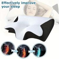 Almohada Ergonómica Para El Cuello Con Soporte Cervical Para Un Sueño Mejorado Diseño De Contorno Relajante Y Transpirable Ideal Para Descanso Nocturno - details 5