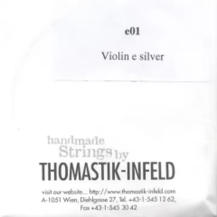 CUERDA VIOLIN-Thomastik (E/01) (Plata) 1ª Medium Violin 4/4 - 1