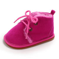 Botitas De Nieve Para Bebé Niño Y Niña Zapatos De Primera Caminata Invierno Algodón Cálido Antideslizante Suela Nuevo Nacido Zapatos Para Cuna - details 25