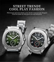 Reloj De Pulsera De Cuarzo Para Hombre NIBOSI Deportivo De Lujo Con Fecha Automática Resistente Al Agua Y Luminoso Reloj De Hombre AQUANAUT De Bandera Top Marca - details 0