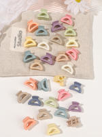 30Pcs Clip Para El Cabello De 1 Pulgada En Colores Multic Peace Para Mujeres Y Niñas No Slip Rectangular Para Cabello Delgado Y Grueso - details 10