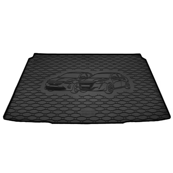 Alfombra Protector cubre maletero de goma para OPEL Corsa E desde 2014- - 1