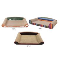 Mesa De Rascado Para Gatos Sillón Versátil Y Resistente Estilo Vintage Nido Para Gatos Decoración Para El Hogar Alfombrilla De Rascado Para Mascotas - details 1