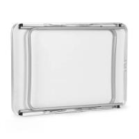STARLEY-Mesa de Camping Plegable,Mesa plegable en Madera MDF y Acero para acampar,Picnic, jardín,playa,Largo 70 cm x Ancho 50 cm,Blanco,Negro - details 2