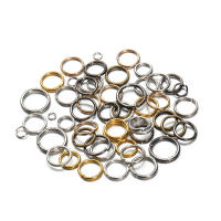 200pcs Anillos De Salto Abiertos Metálicos Singulares Para La Fabricación De Joyas DIY Anillos De Salto Y Abiertos Para Collares Pulseras Y Pendientes - details 1