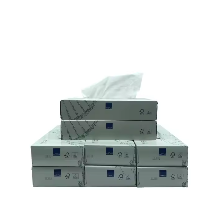 Pañuelos papel desechables Abena 8x100 (800 pañuelos) - 1