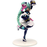 Figura De Colección Anime Hatsune Miku X Cinnamoroll 20CM Decoración Kawaii Regalo Para Niños Modelo De Acción Unisex - details 11